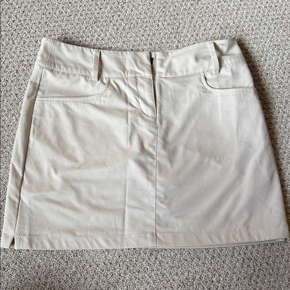 Adidas Golf‎ Cream ClimaCool Skort sz 4